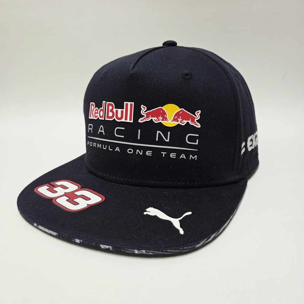 PUMA RED BULL RACING Formula One F1 Max Verstappen #33 Snapback Cap Adjustable